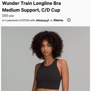 Lululemon Wunder Train Bra